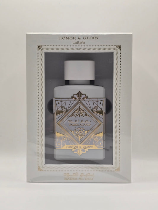 LATTAFA BADEE AL OUD HONOR & GLORY 3.4 FL OZ EDP
